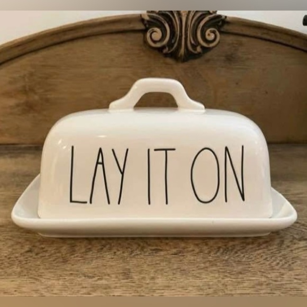 Rae Dunn Lay it On 2017
Butter Dish